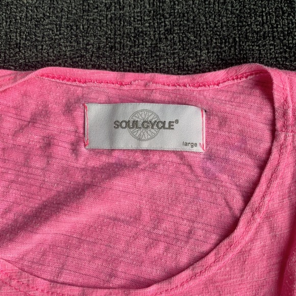 Soulcycle pink tank - Picture 3 of 4